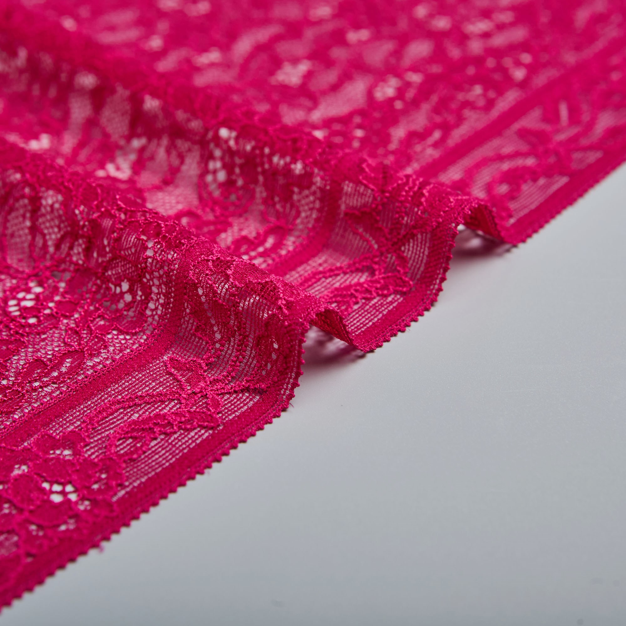 Кружево Эластичное HY312A (Малиновый, R0016377, БП)