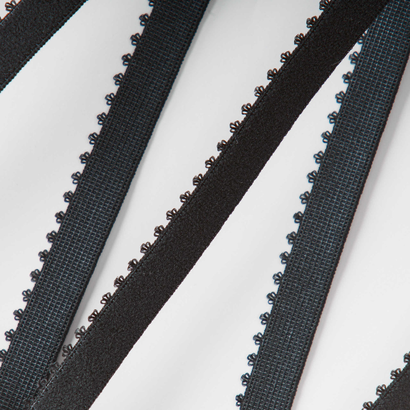 Отделочная Тесьма L11365/8 (Черный, Стандарт, БП)