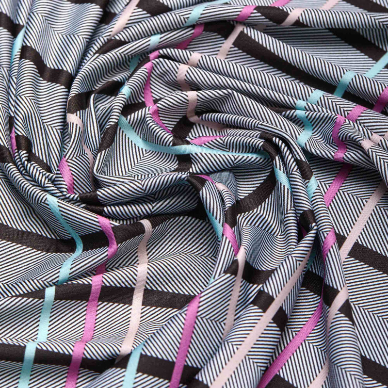 Микрофибра принт nkwd-033 (Черный, lucci, БП)