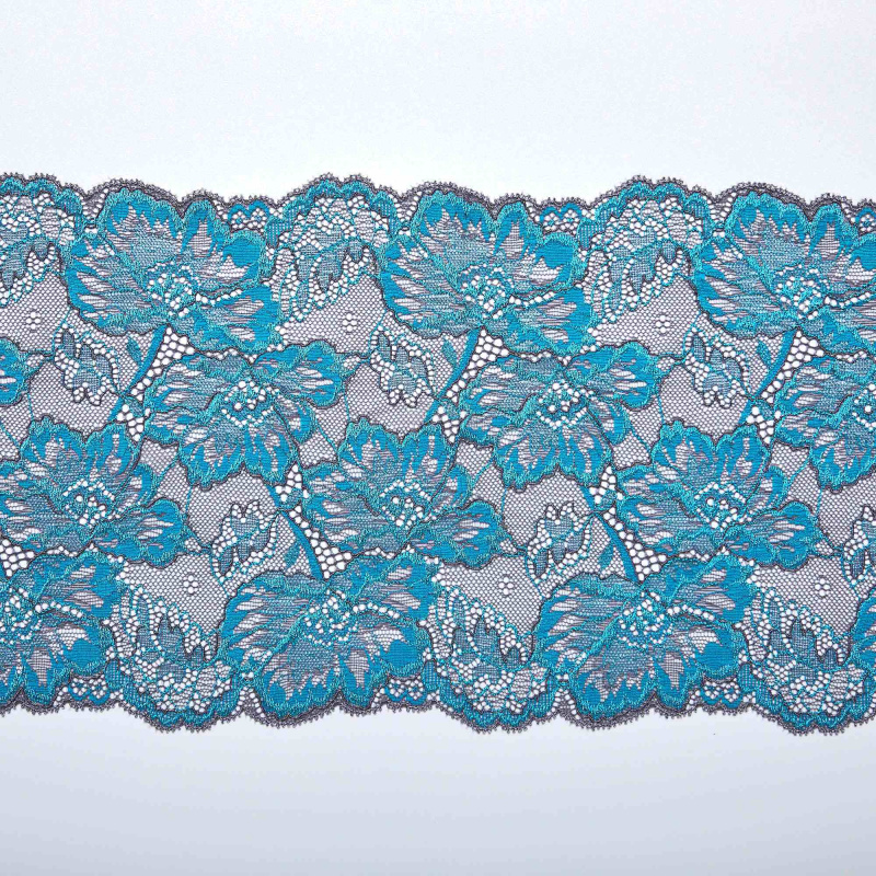 Кружево Эластичное HX633M (Серый, HG000145, БП)