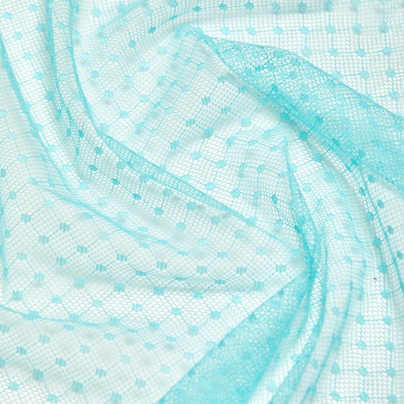 Сетка Эластичная Фактурная L194 (Ментоловый, N16043026A, БП)