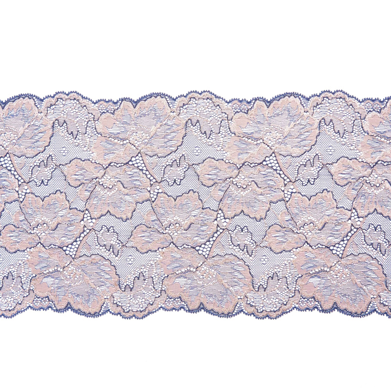 Кружево Эластичное HX633M (Синий, LM000424, БП)