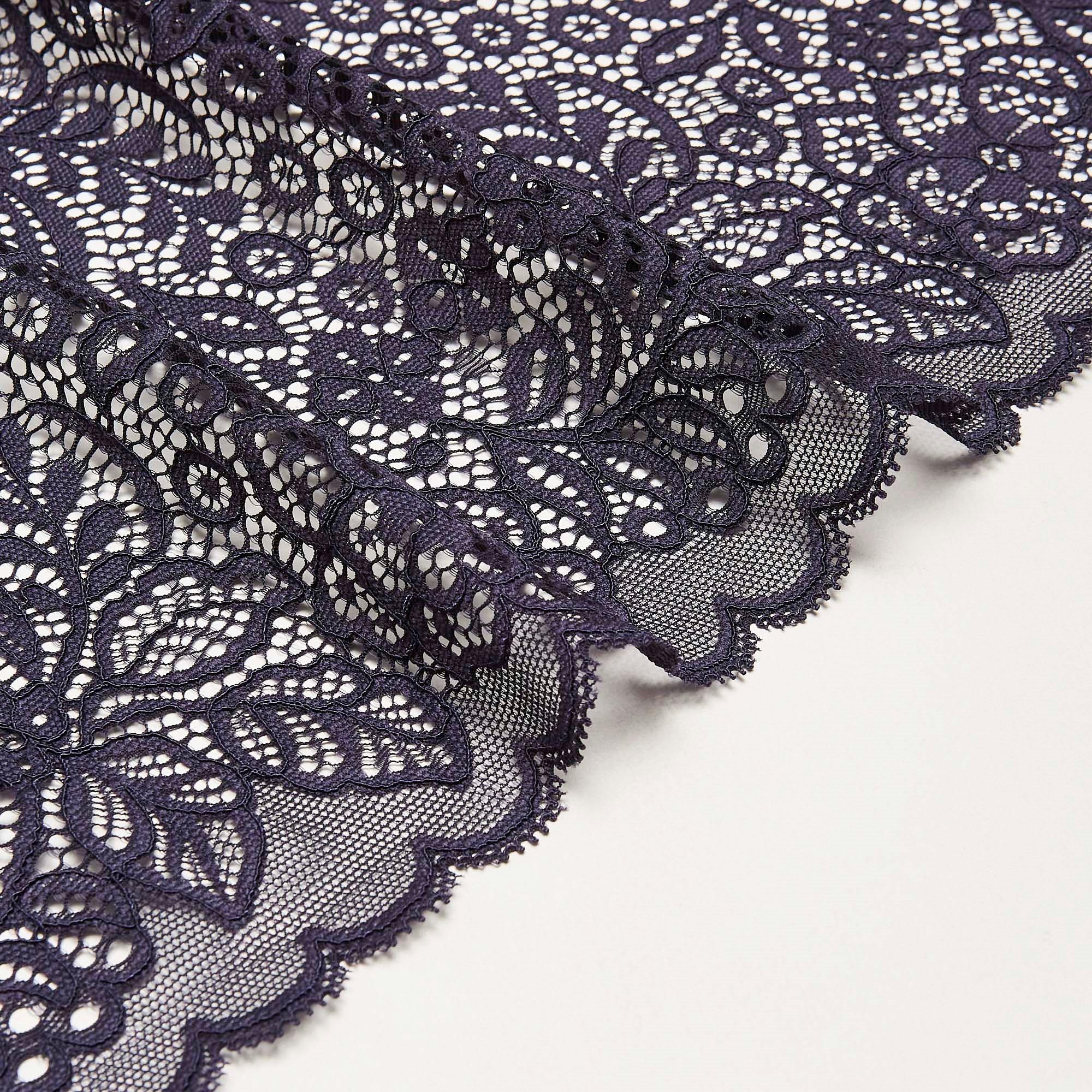 Кружево Эластичное 10221 (Синий, SH180710326A, БП)