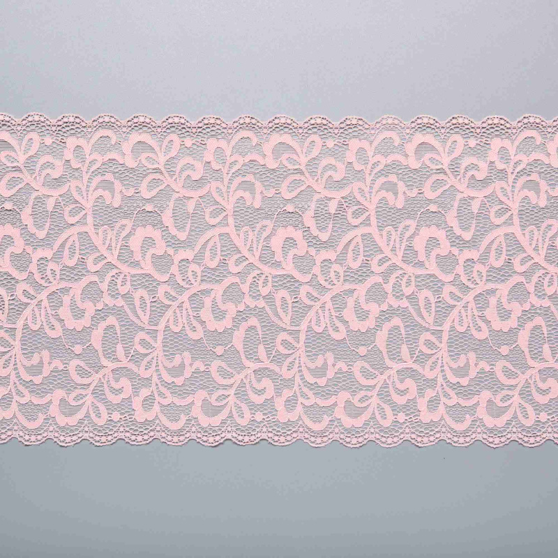 Кружево Эластичное 32363 (Персиковый, QH171225112B, БП)