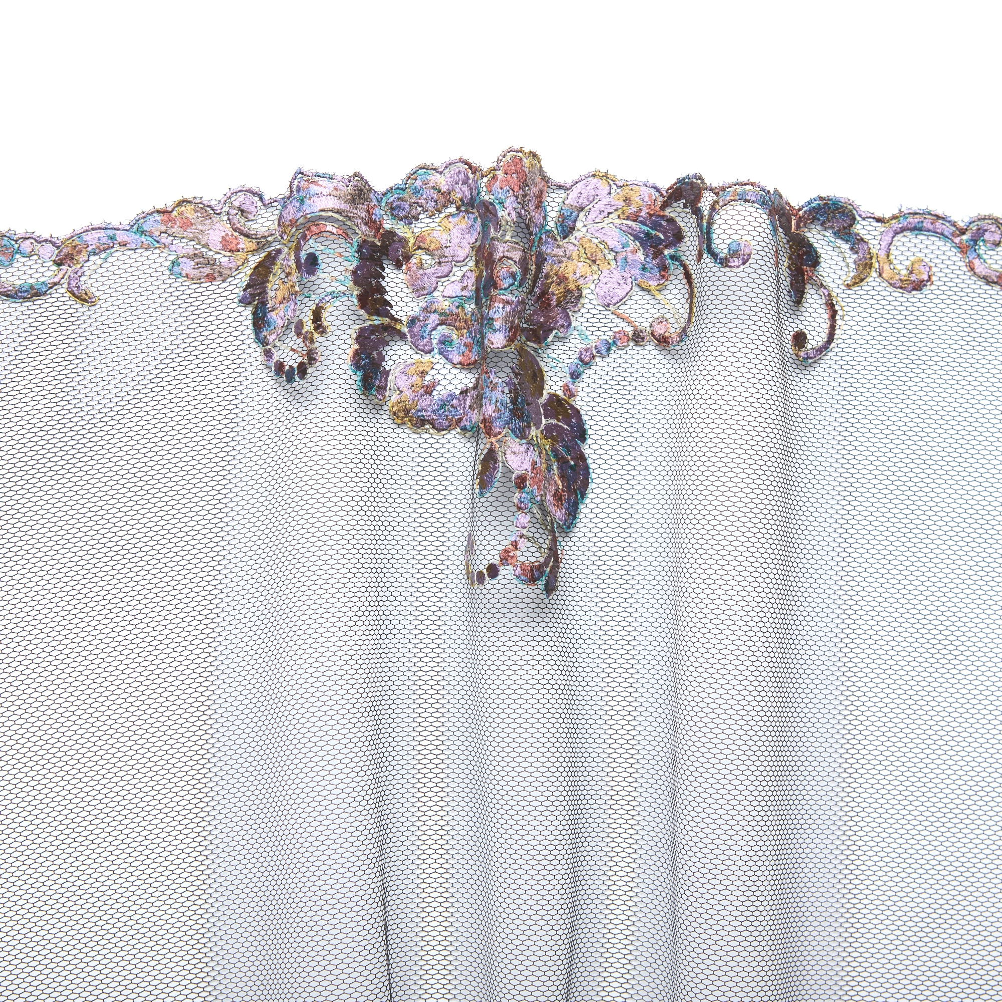 Вышивка На Сетке Неэластичной 412104 (Черный, K47813, БП)