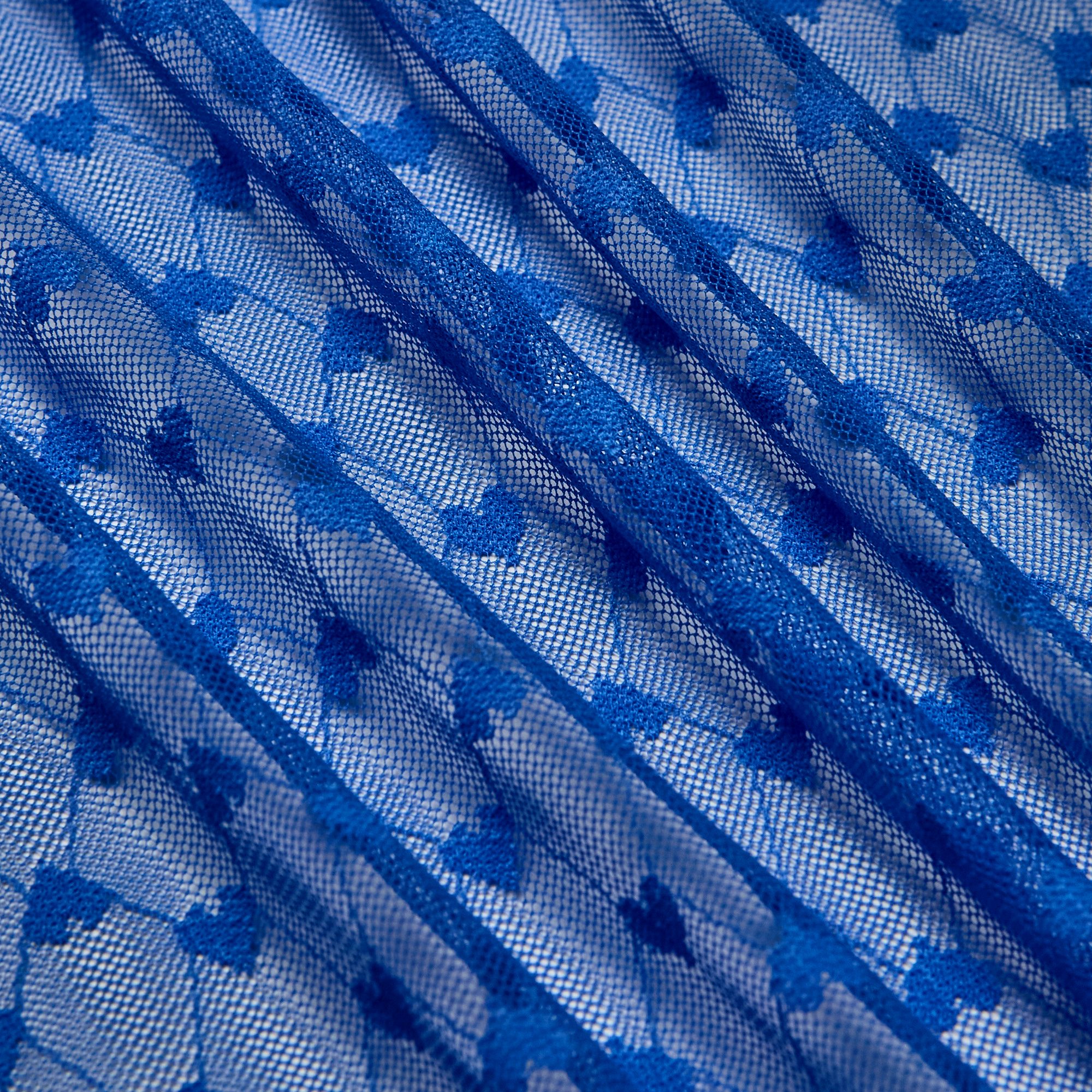 Кружевное Эластичное Полотно L02142D (Голубой, S150422166, БП)