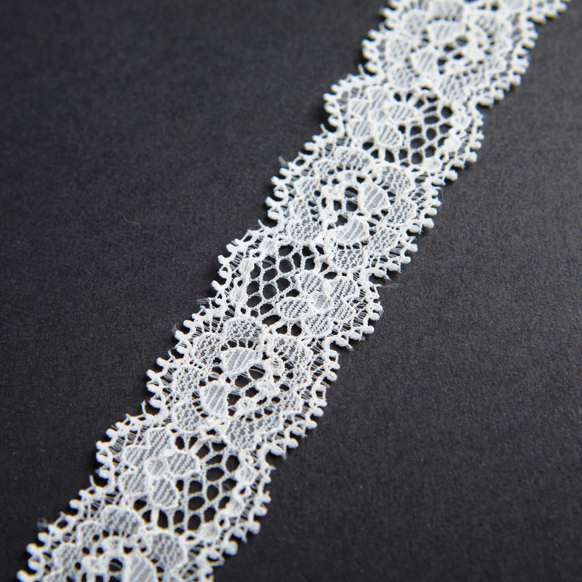 Кружево Эластичное Узкое JE32/644RB (Айвори, naturelle, БП)