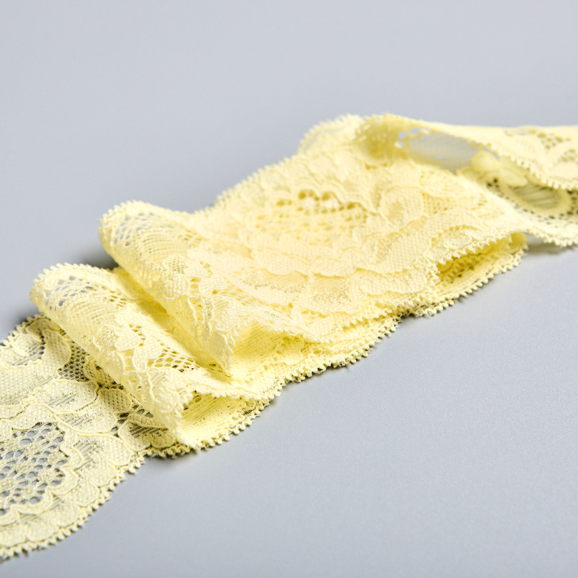 Кружево Эластичное Узкое 606060 (Желтый, С14035156, БП)