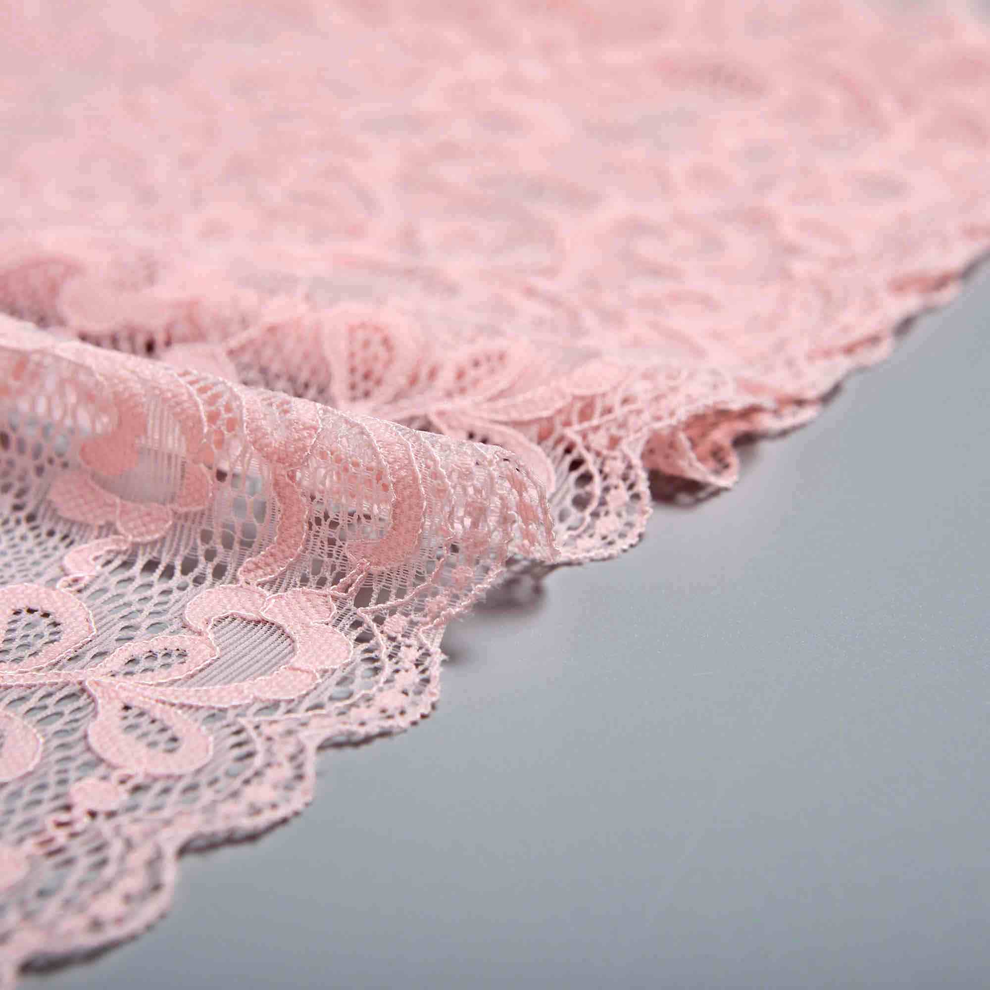 Кружево Эластичное 32363 (Персиковый, QH171225112B, БП)