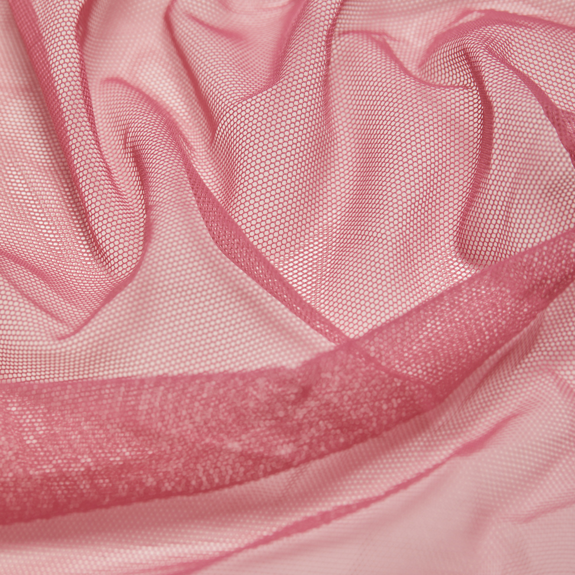 Сетка неэластичная 31214 (Розовый, 17-1623 TC, БП)