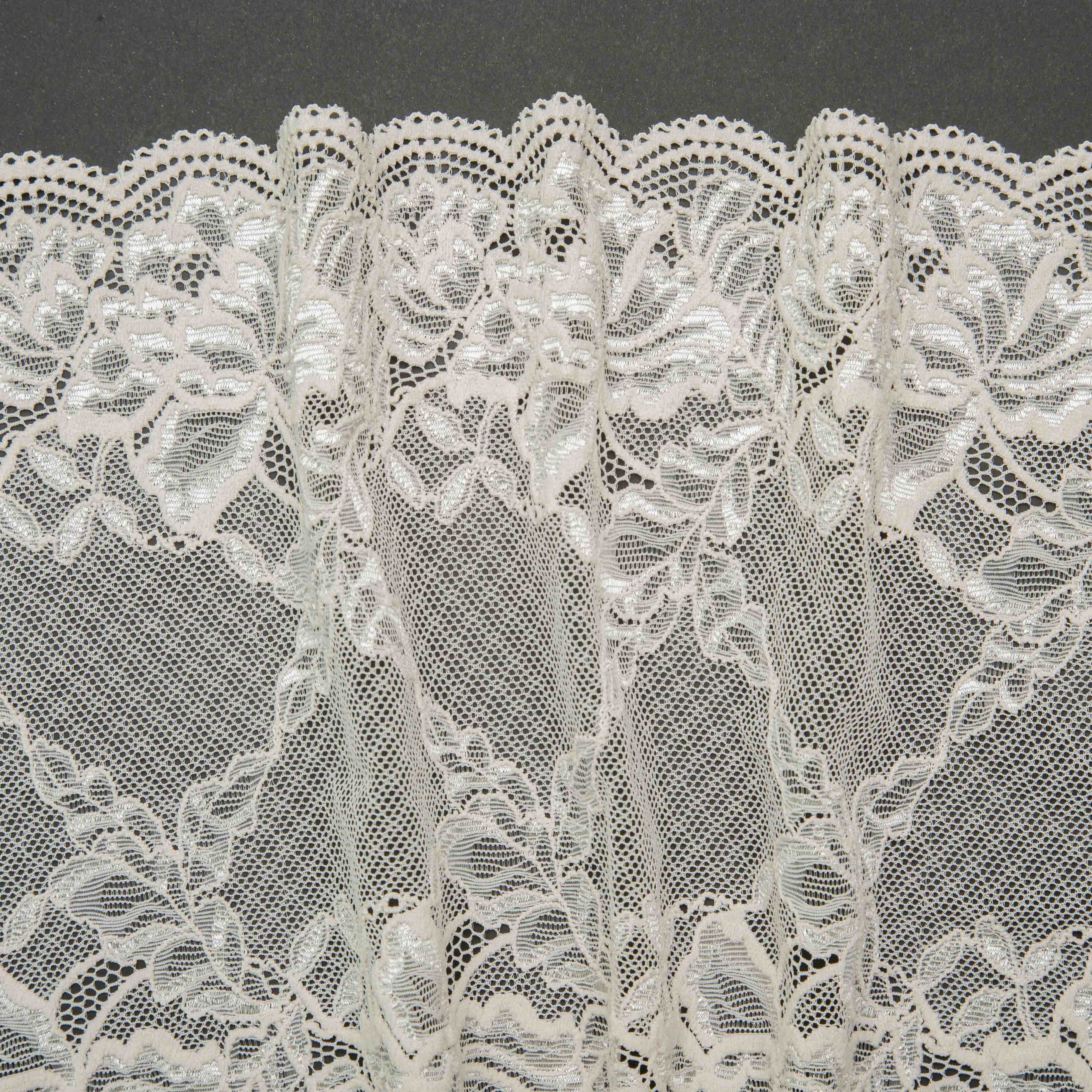 Кружево Эластичное 8448 (Айвори, QH190901007A, БП)