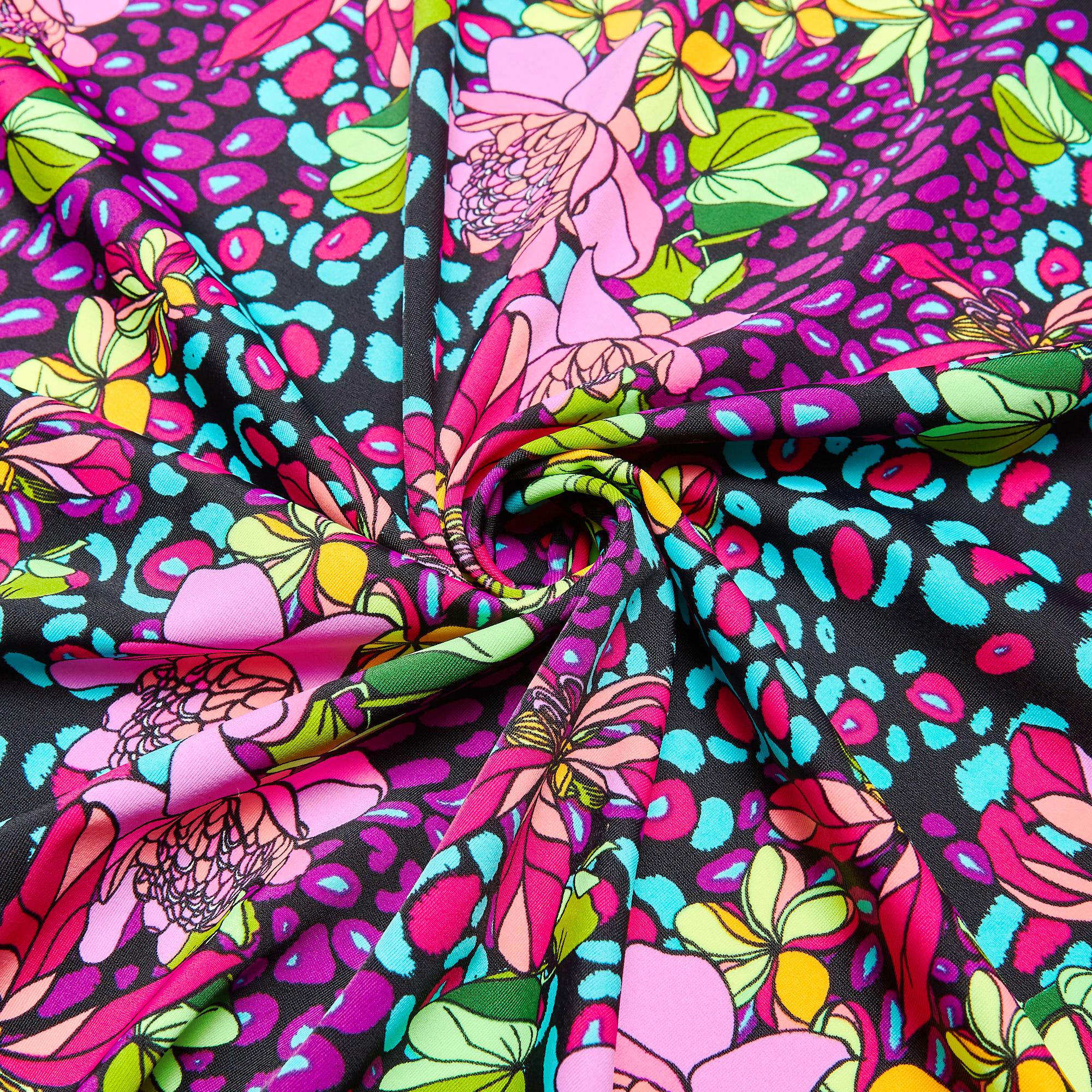 Микрофибра принт WH1005p (Черный, CA1225991-1E, БП)