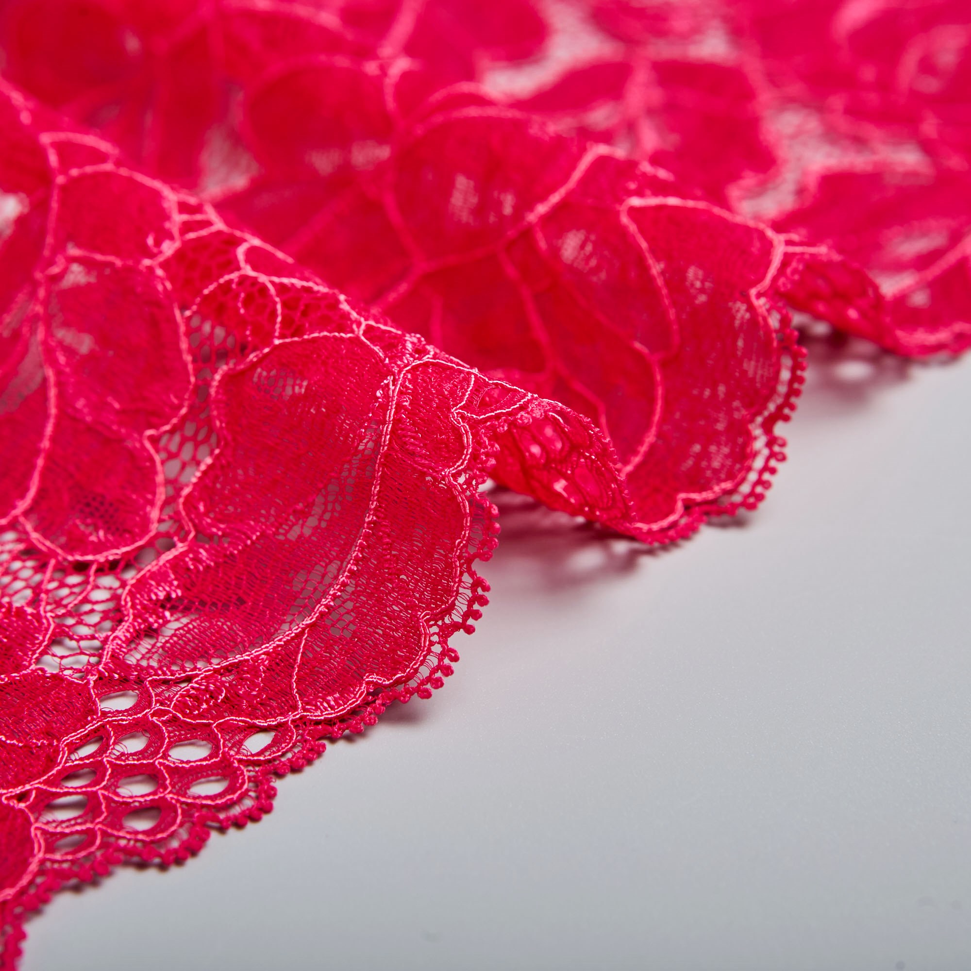 Кружево Эластичное 170/85896 (Фуксия, VIRTUAL PINK 830445, БП)