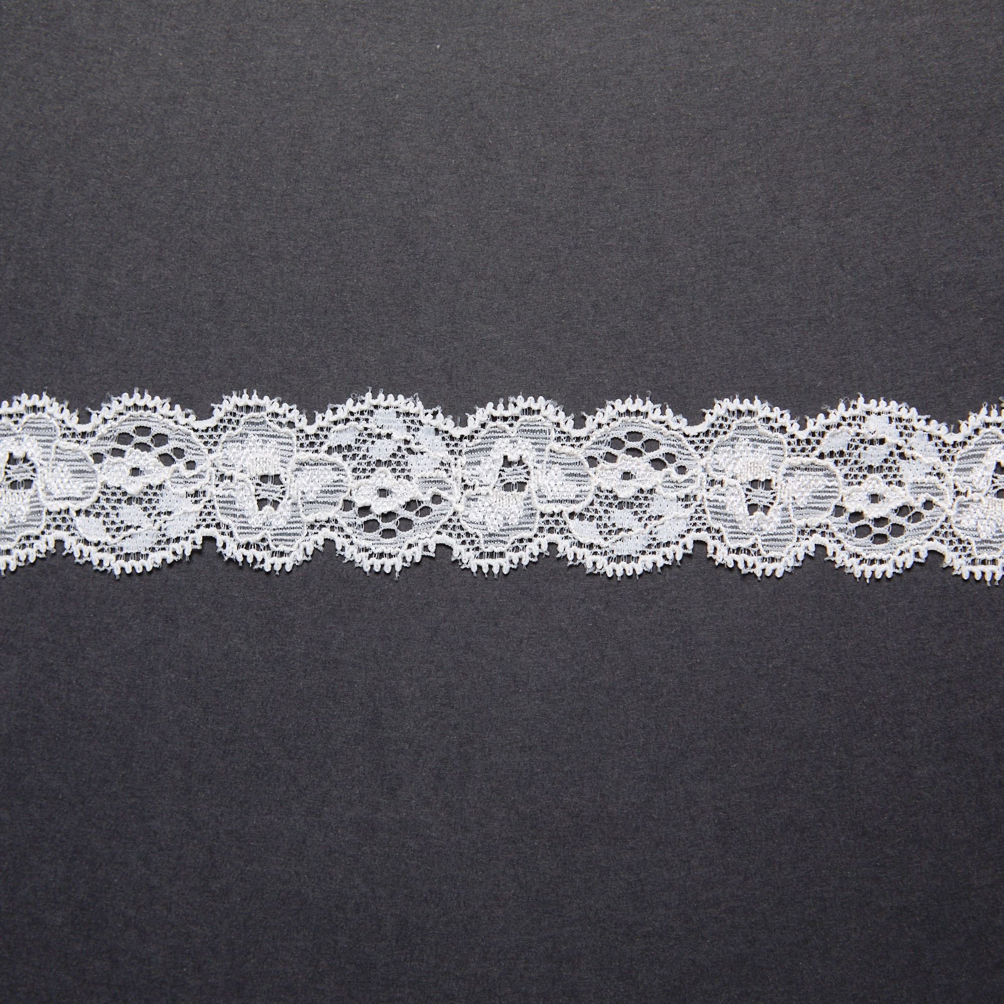 Кружево Эластичное Узкое 6714 (Айвори, C14014296, БП)