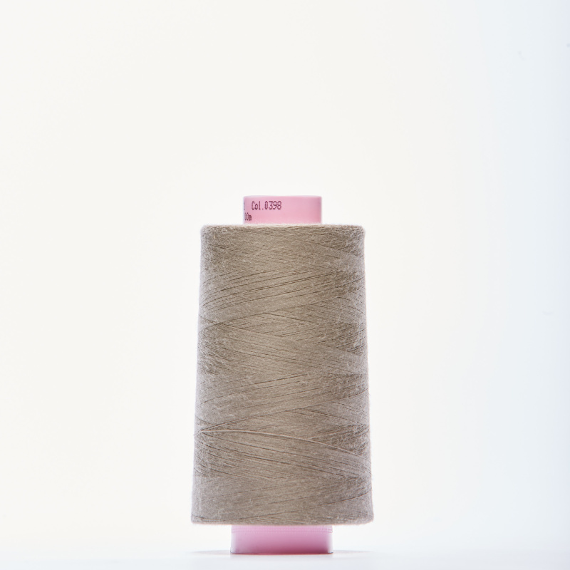 Нитки армированные saba 120 (Коричневый, 398, БП)