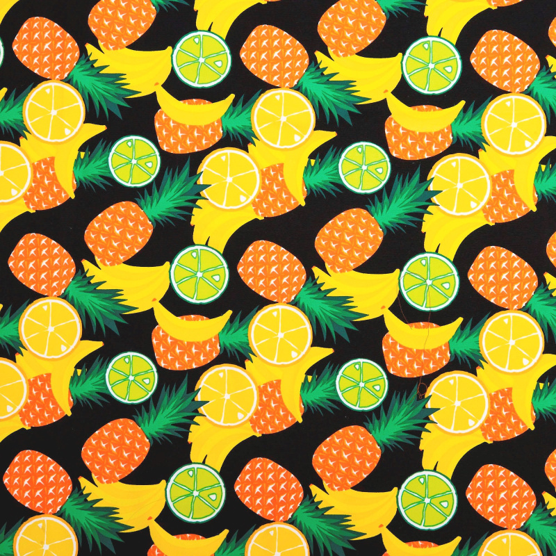 Микрофибра принт stt163p (Черный, takata, БП)