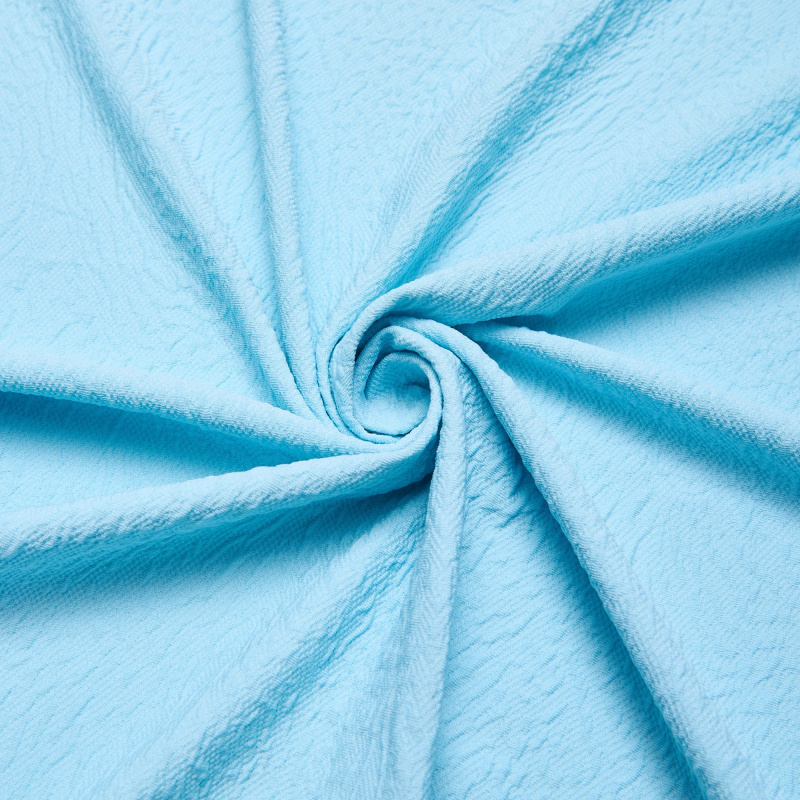 Микрофибра Фактурная ECO292AX D/6890 (Голубой, Z990, 13-4411)