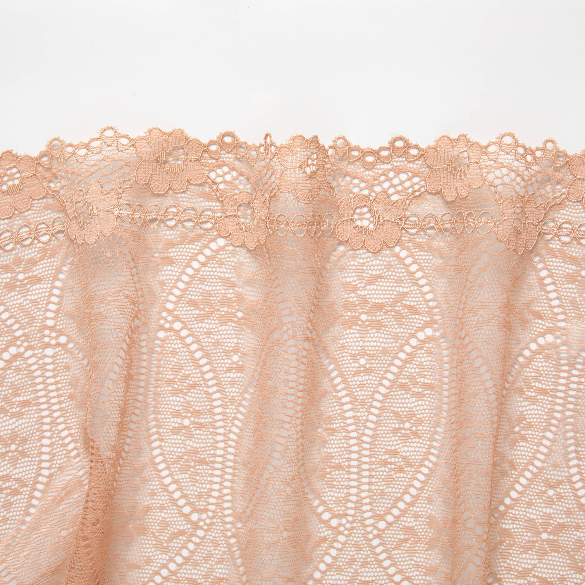 Кружево эластичное Q1206A (Бежевый, Nude, БП)