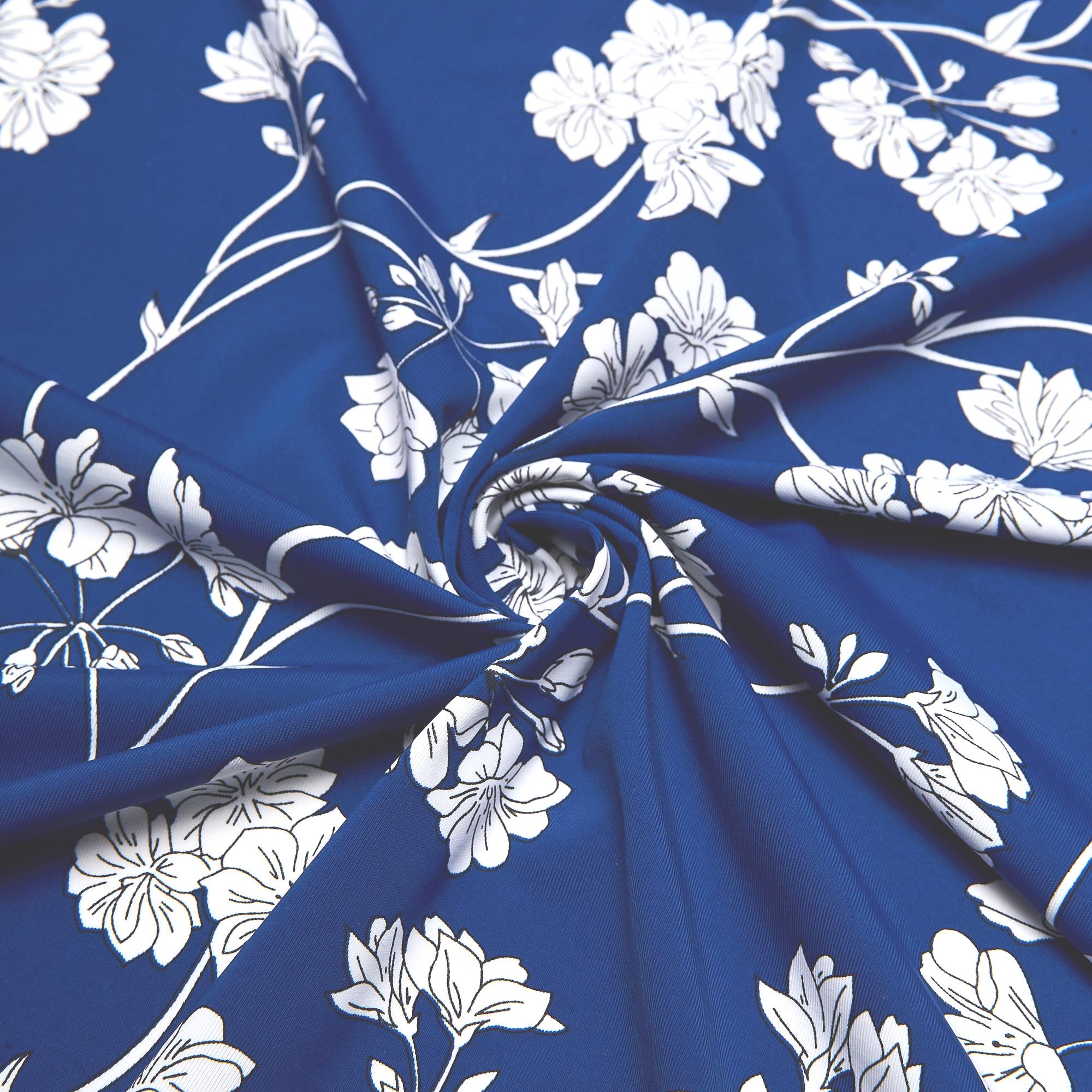 Микрофибра Принт ZH1186 (Синий, CA228482-3E, БП)