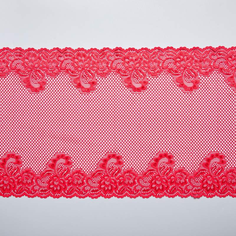 Кружево Эластичное 65017 (Красный, SH180706346A, БП)