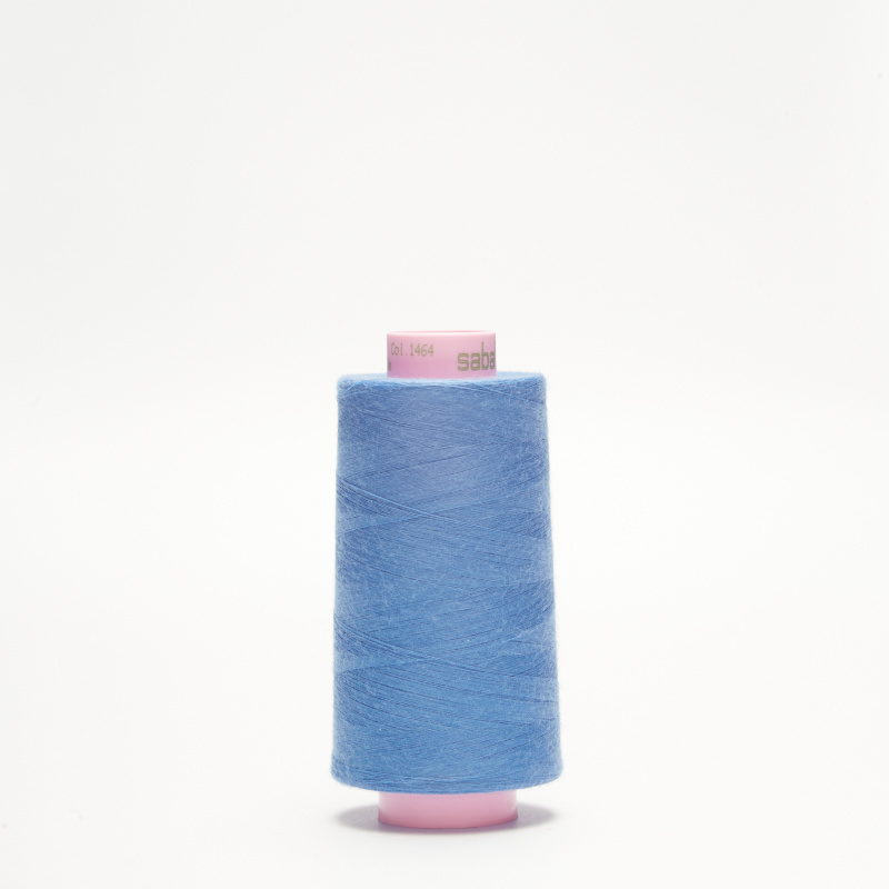 Нитки армированные saba 150 (Голубой, 1464, БП)