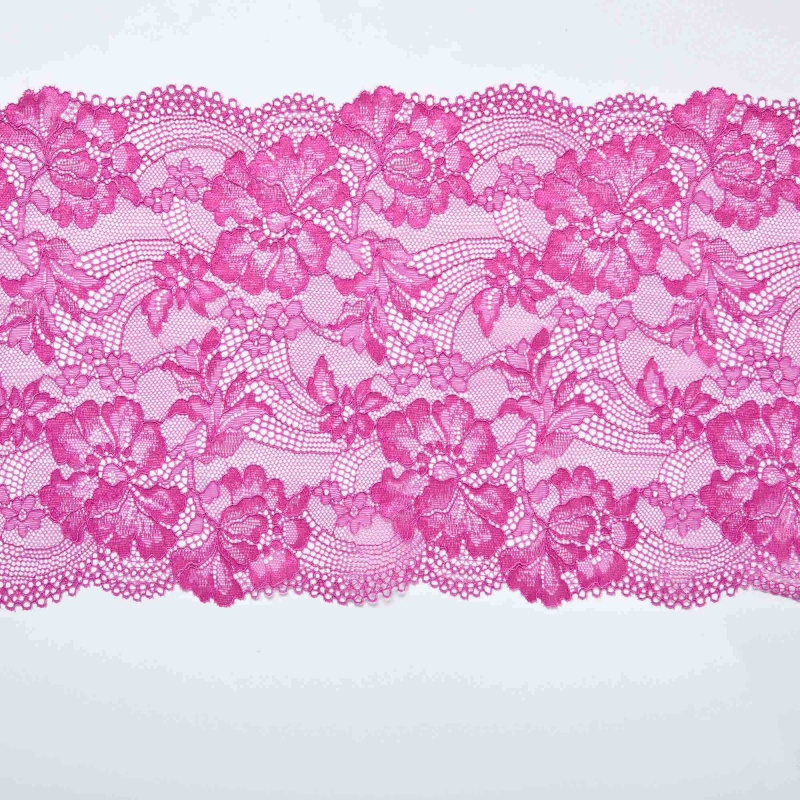 Кружево Эластичное HY530M (Фуксия, DY15825065, БП)