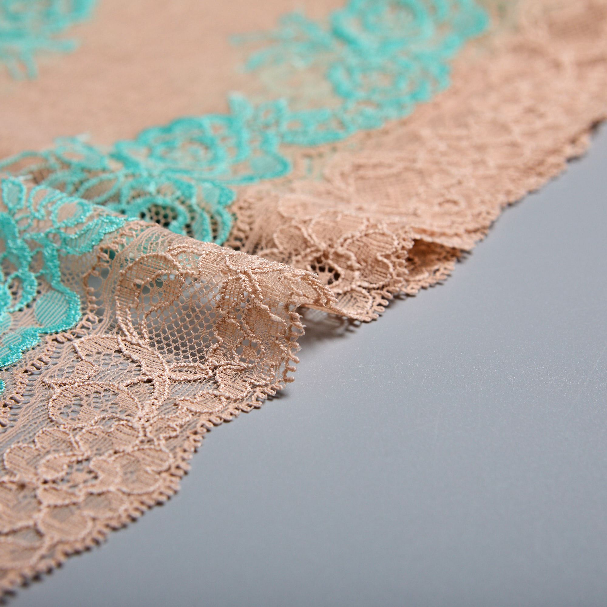 Кружево Эластичное T6014BAA (Бежевый, 16175279B, БП)