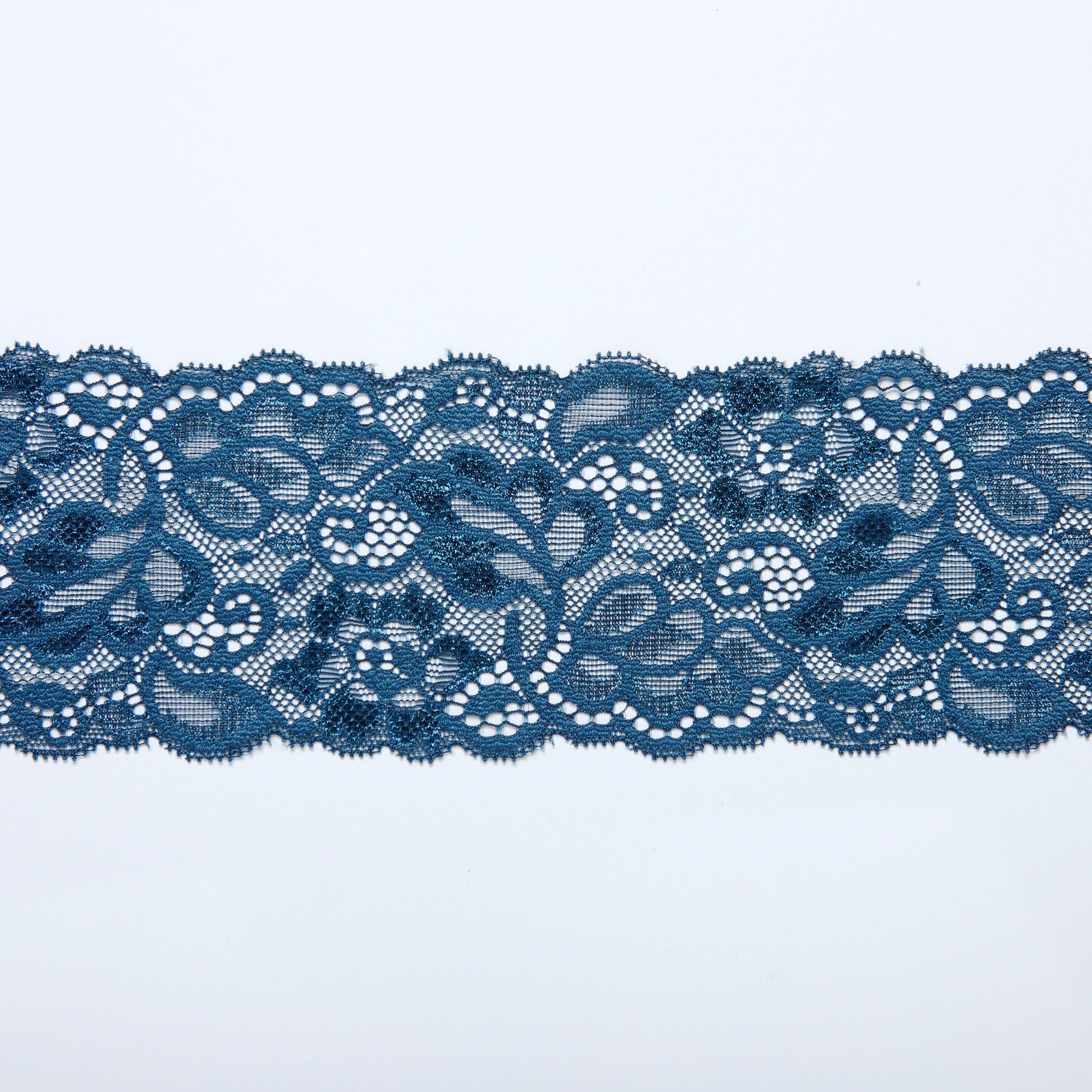 Кружево Эластичное Узкое H060126D (Зеленый, SH180111161С, БП)