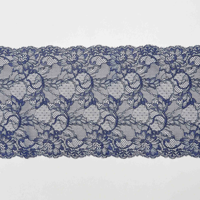 Кружево Эластичное H6471M (Синий, 19-3933 TC, БП)
