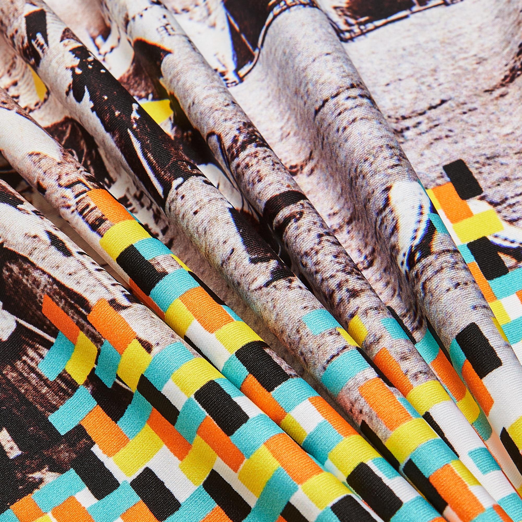 Микрофибра принт wonder p (Ментоловый, pannello TOWN A, БП)