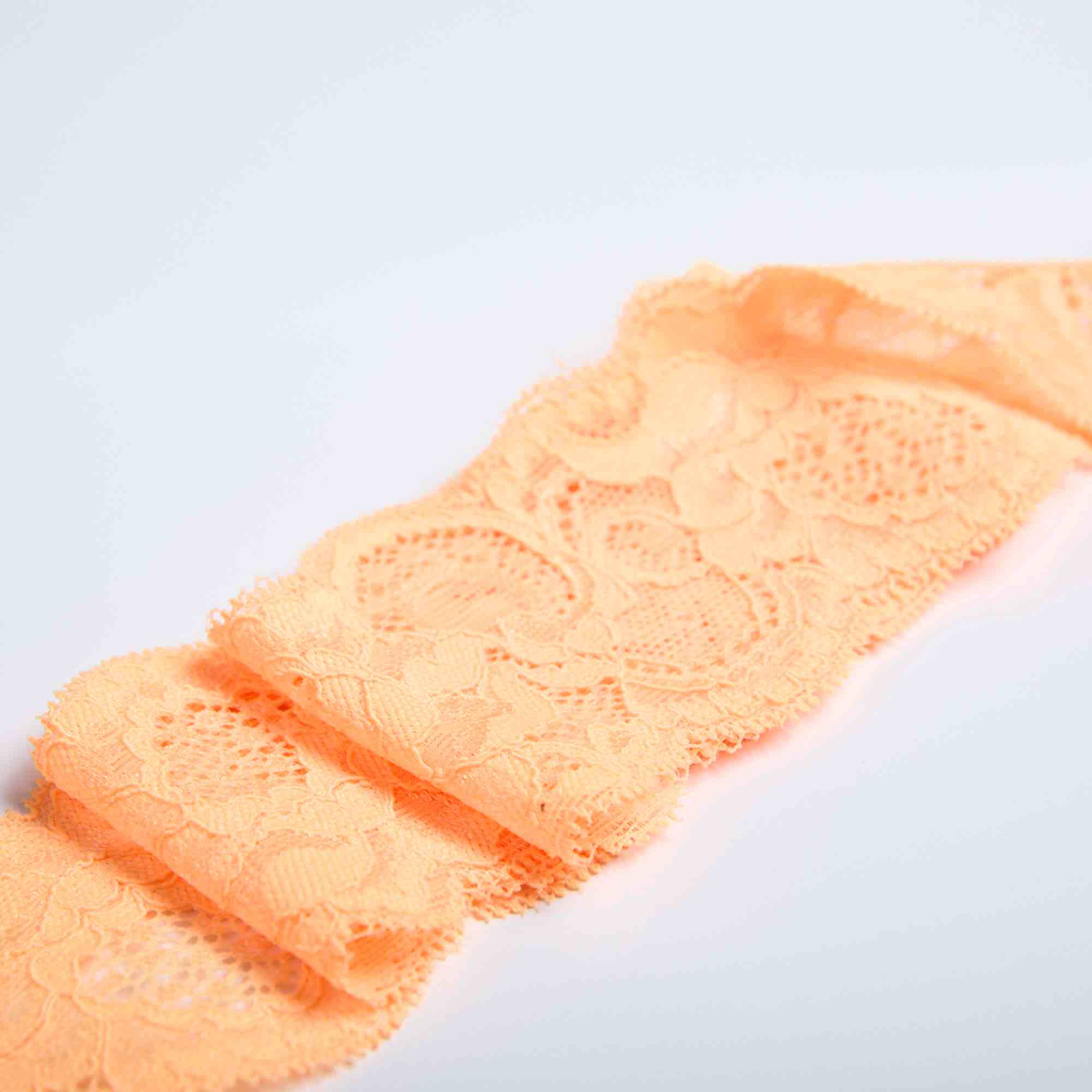 Кружево Эластичное Узкое 606060 (Оранжевый, YA14035154, БП)