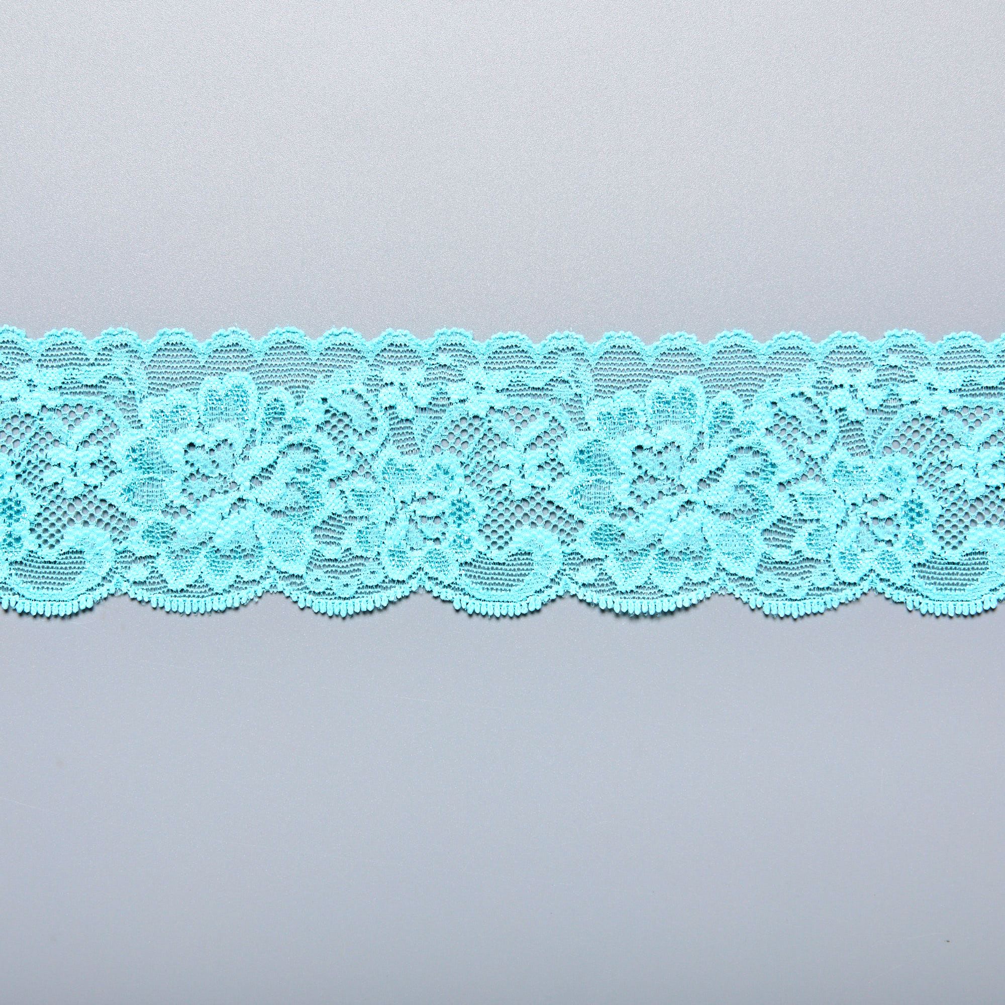 Кружево эластичное узкое 39225BH (Ментоловый, 541507B, БП)