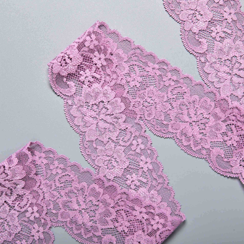 Кружево эластичное узкое 39225BH (Сиреневый, 6B1068A, БП)