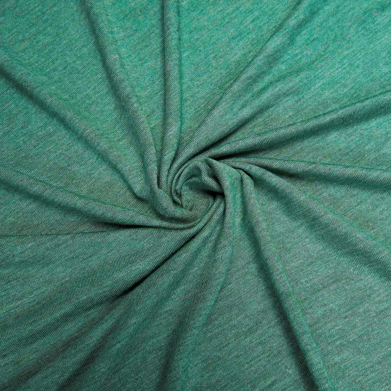 Вискоза трикотажная XT-3 melange (Зеленый, QRHE417B, БП)