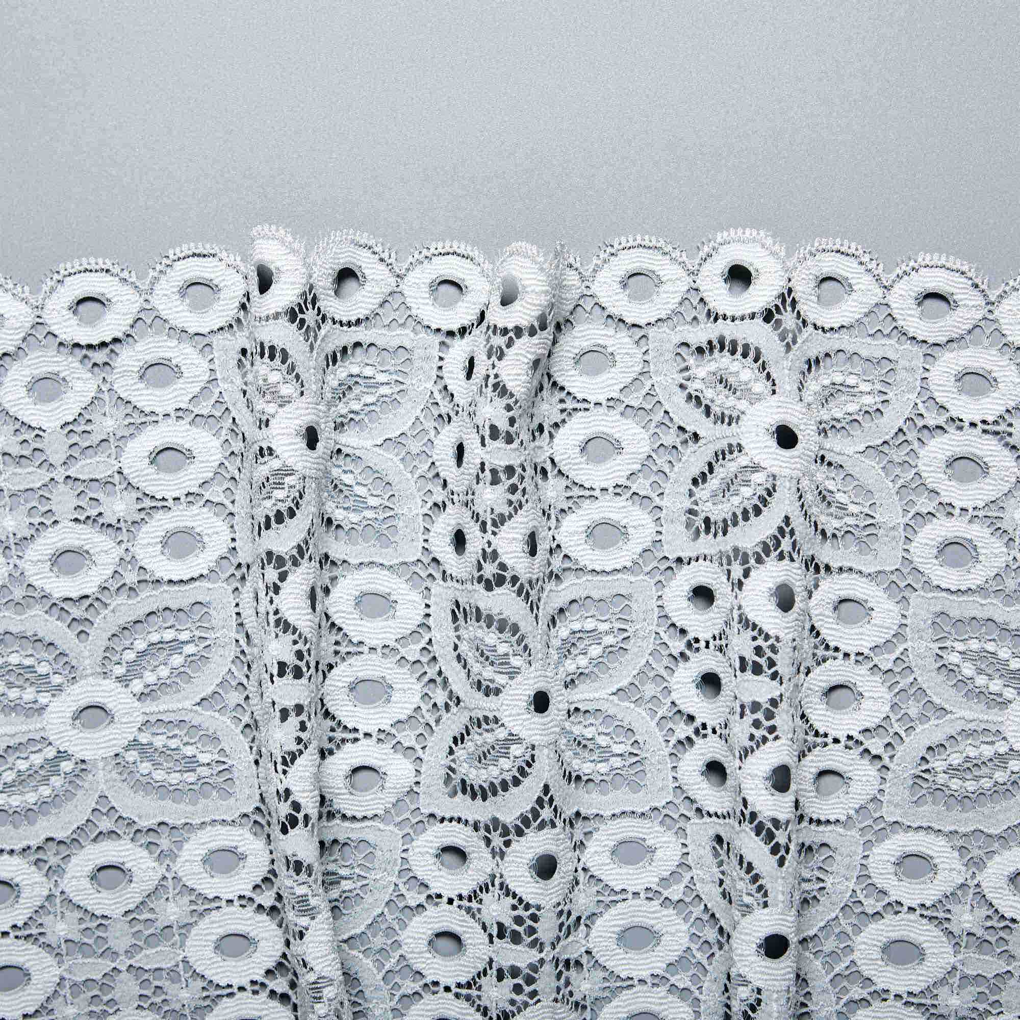 Кружево Эластичное 781830-G11-NE08B-023 (Серый, 111418, БП)