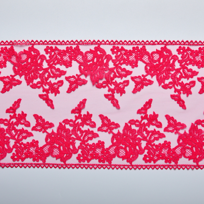 Вышивка На Сетке Неэластичной 421481-7533 (Малиновый, crimson-088-c(17), БП)