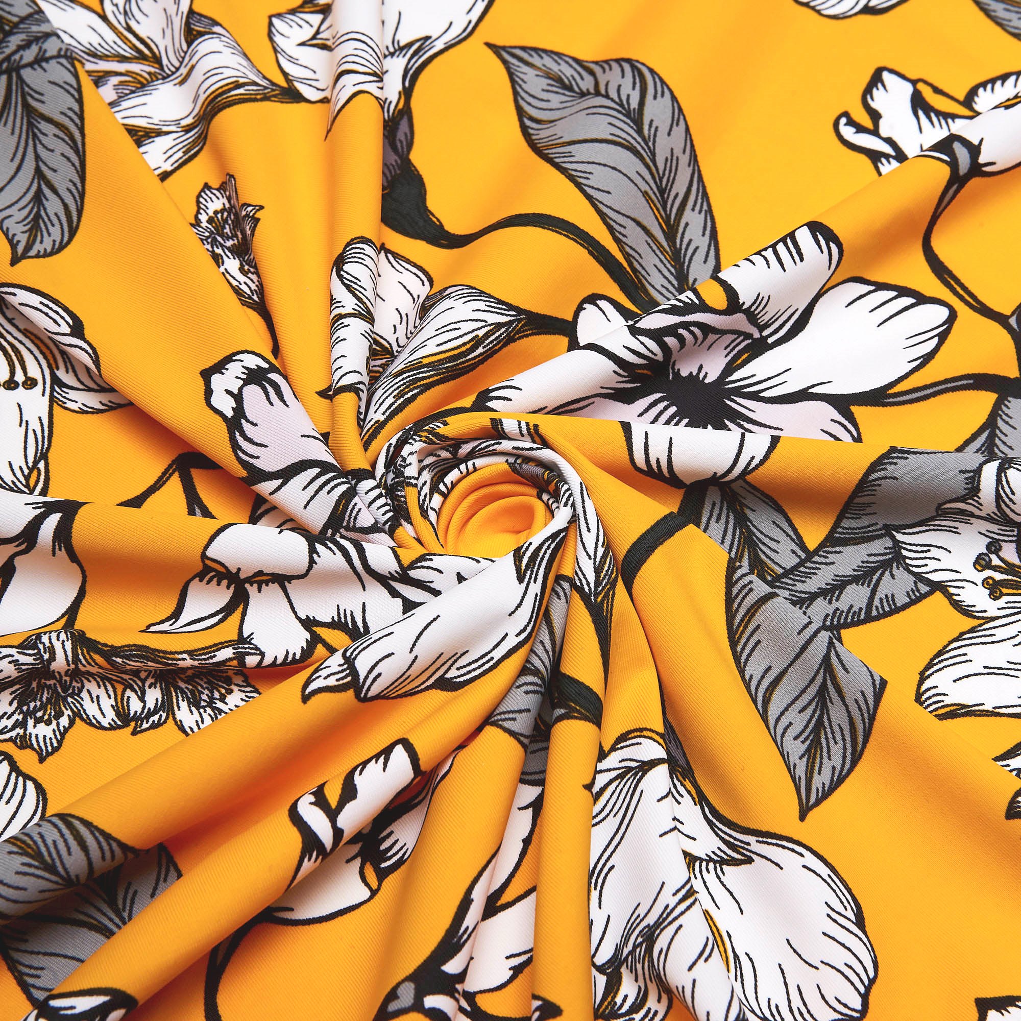 Микрофибра Принт ZH1186 (Желтый, CA635848-1E, БП)