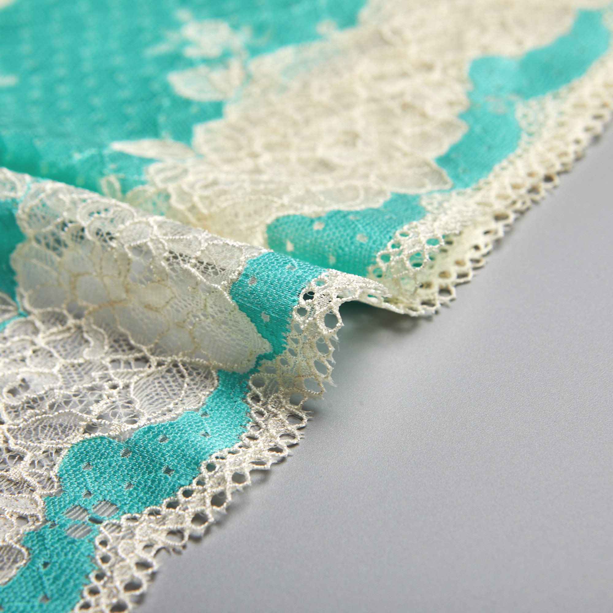 Кружево эластичное HY001M (Ментоловый, YG000440B, БП)