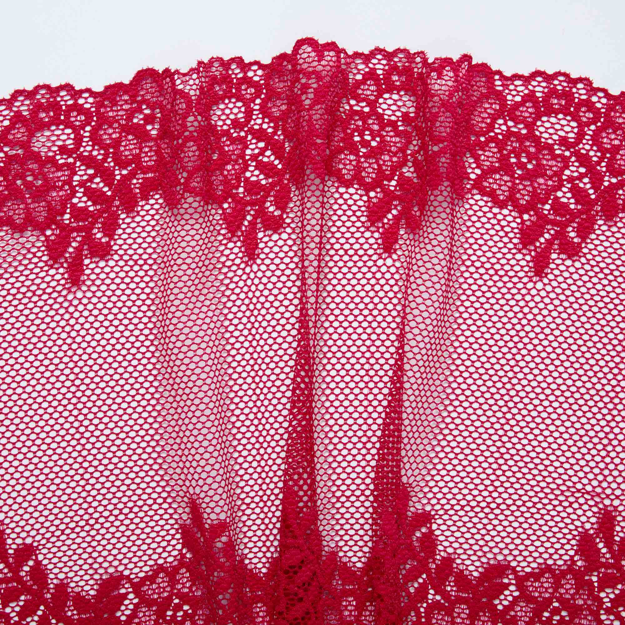 Кружево Эластичное HC070467D (Красный, S161213111A, БП)