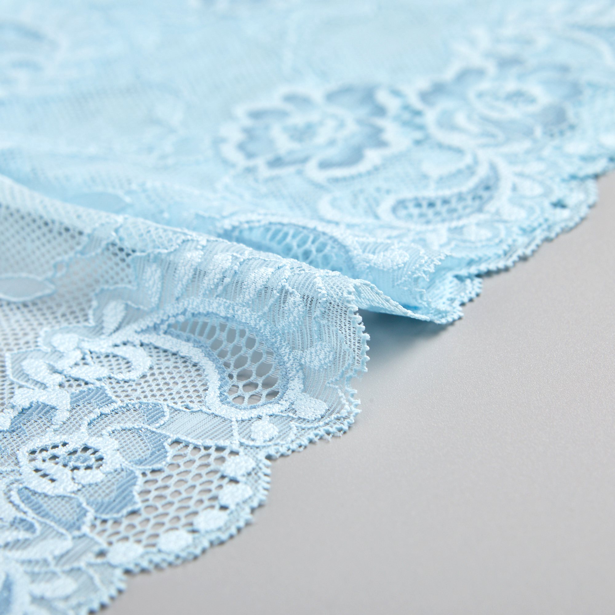 Кружево эластичное hx0613002s16 (Голубой, Q150422190, БП)