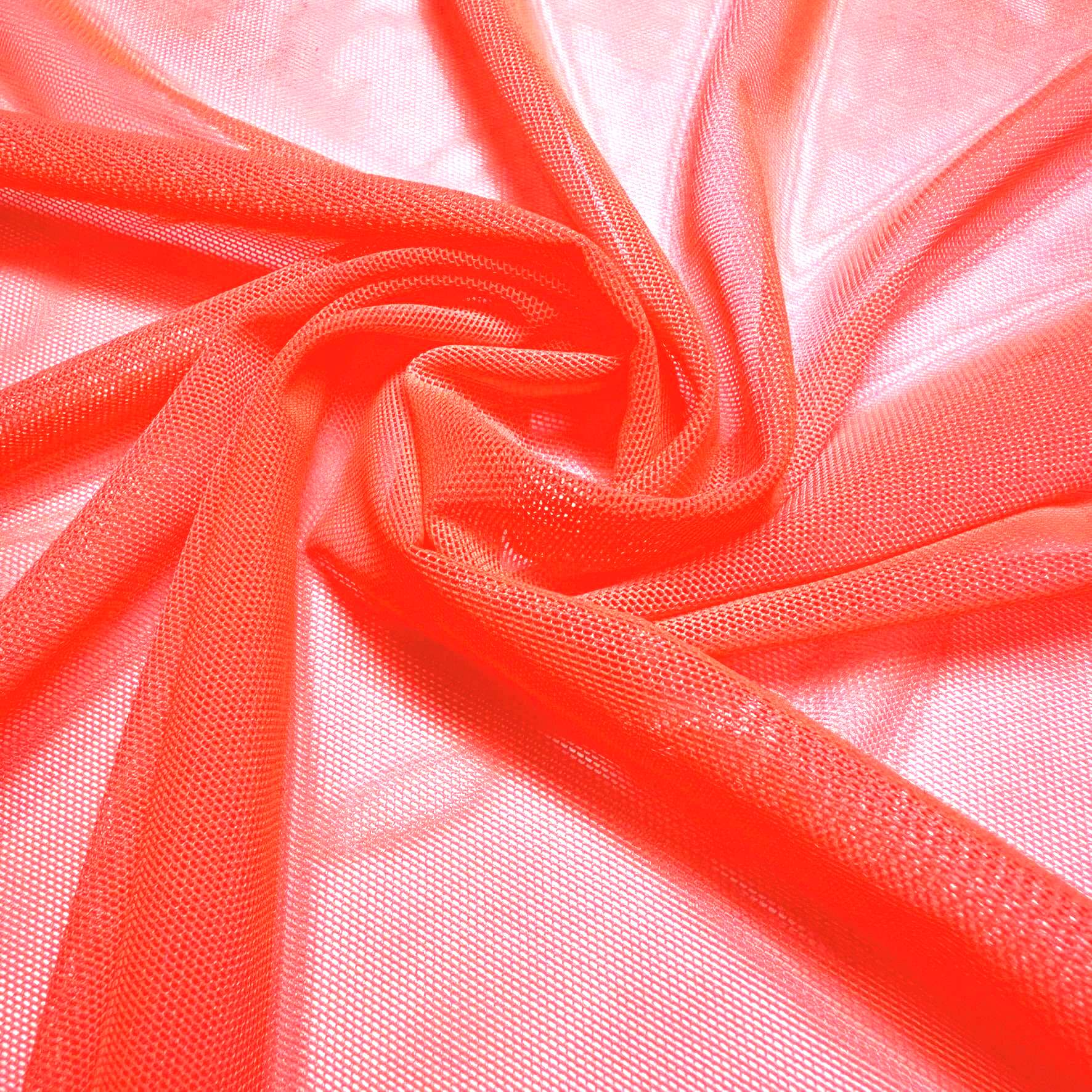 Сетка эластичная nkkt-1405 (Коралловый, NK13-0822-F1, neon orange)