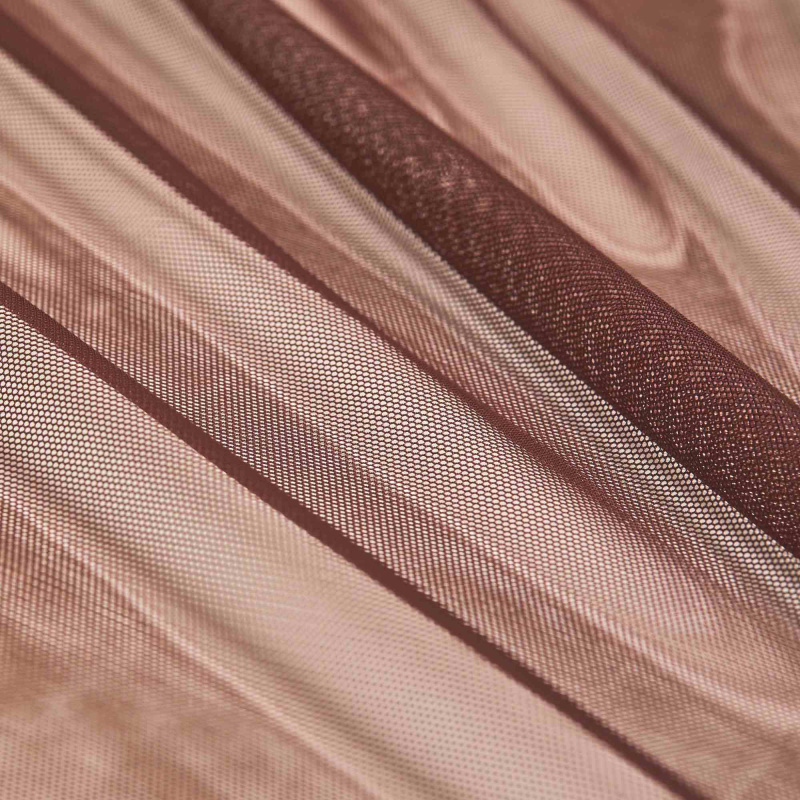 Сетка неэластичная 31214 (Бордовый, H0935-KAHVE, БП)