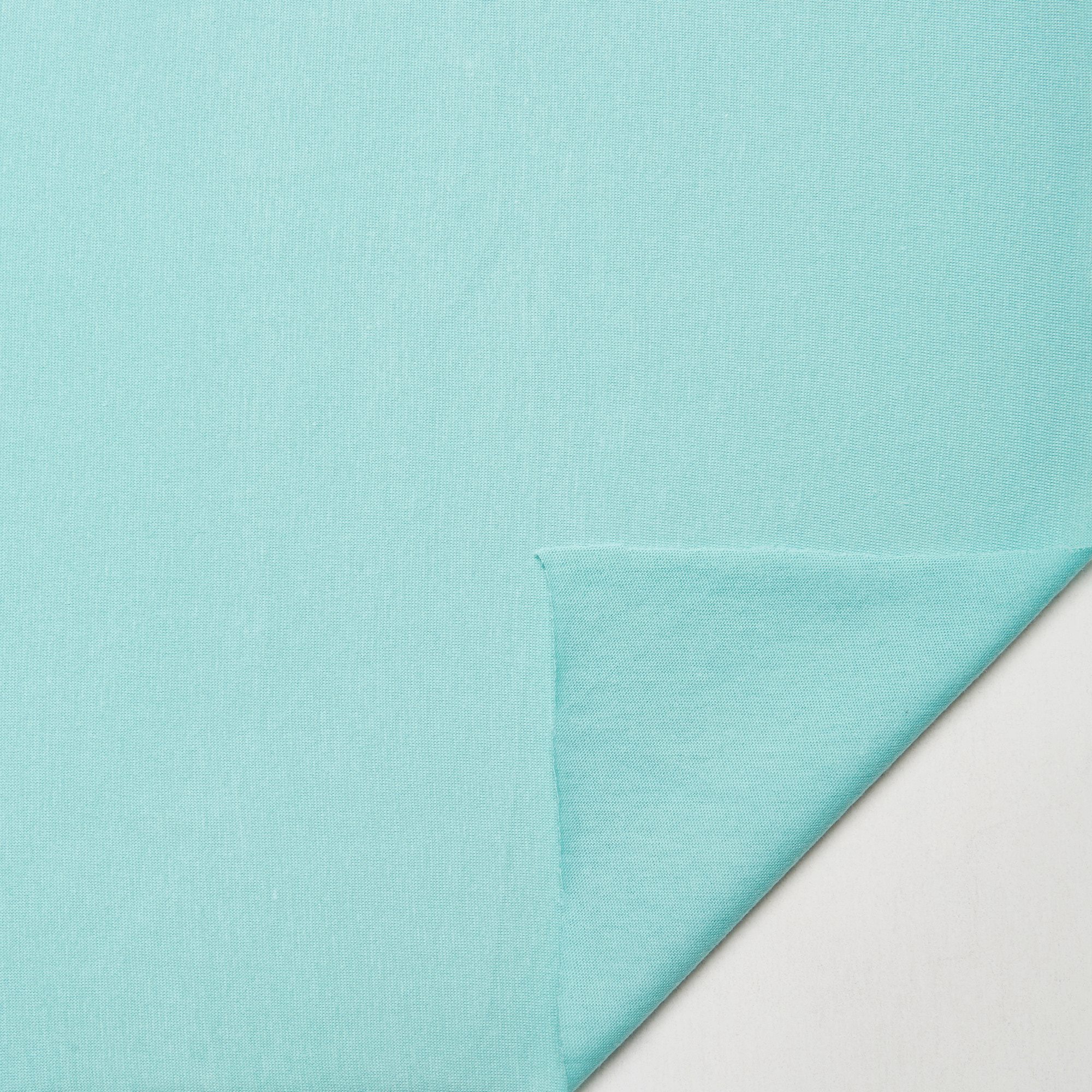 Хлопок трикотажный 524 (Ментоловый, COL4021, БП)