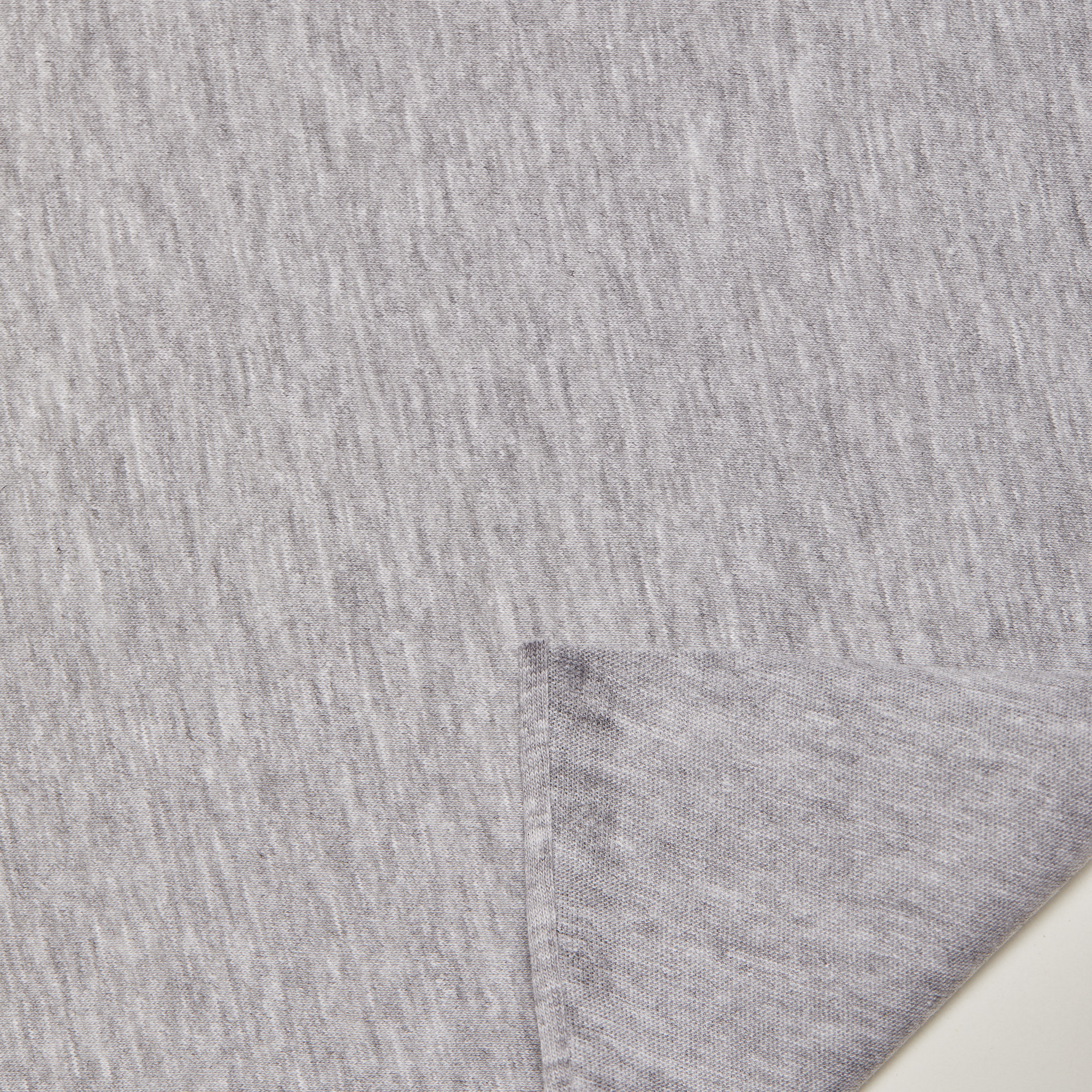 Хлопок трикотажный 8616RES (Серый, Melange 27.5, БП)