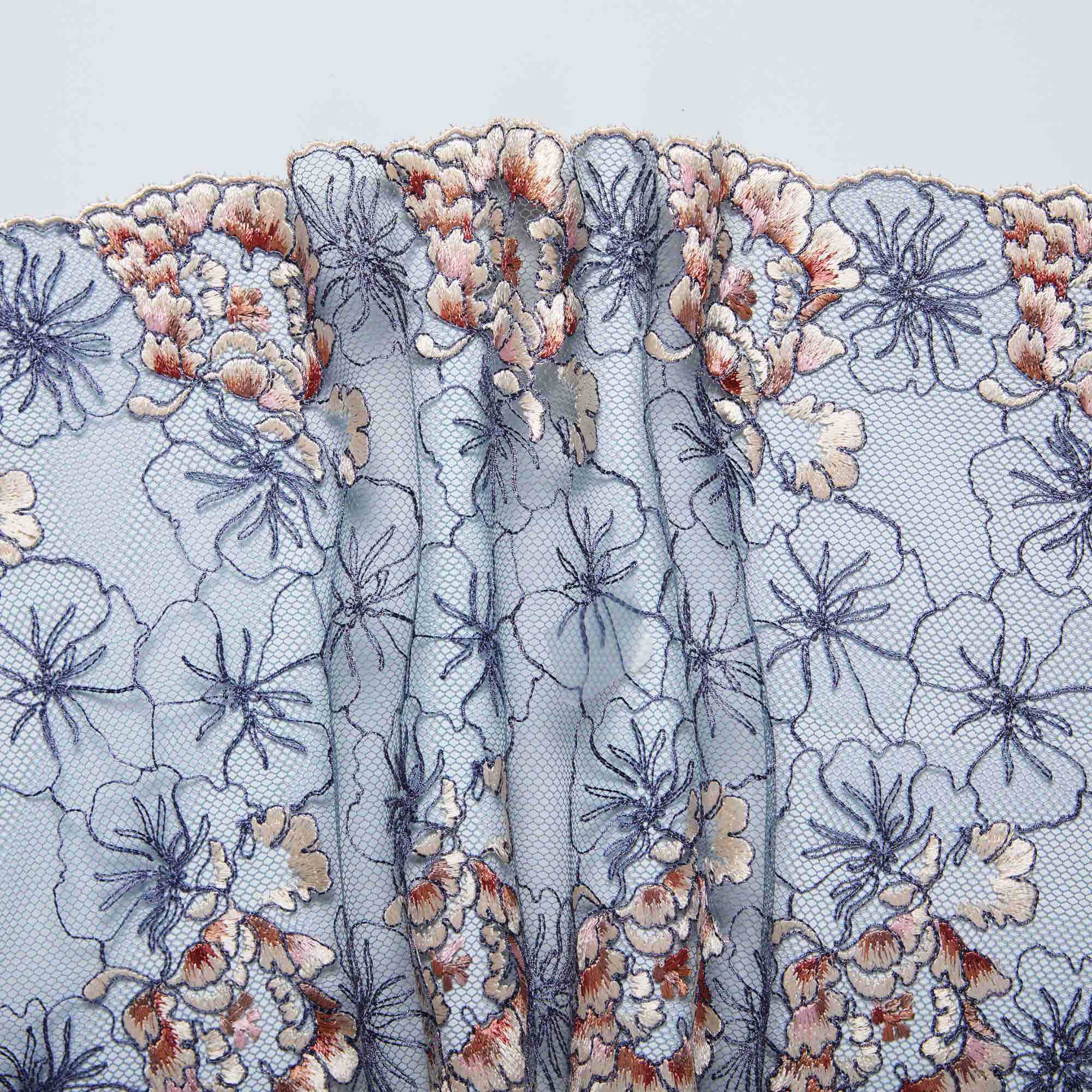 Вышивка На Сетке Неэластичной 413595 (Серый, K52788, БП)