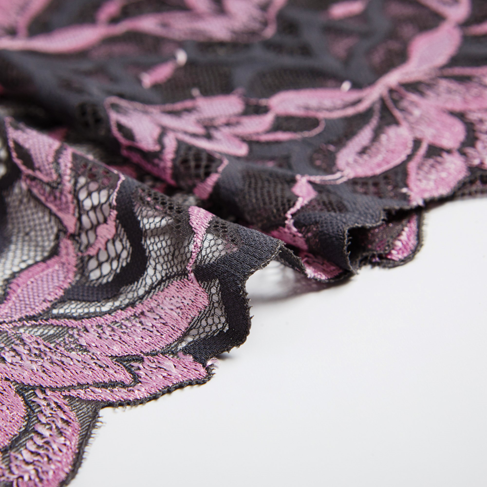 Кружево эластичное H9177M (Серый, HR001224B, БП)