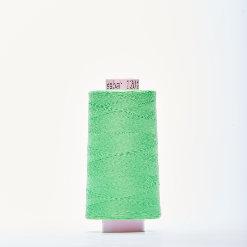 Нитки армированные saba 120 (Зеленый, 1427, БП)