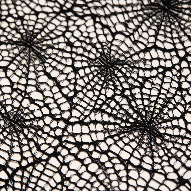 Кружевное Эластичное Полотно 7400658 (Черный, Стандарт, БП)