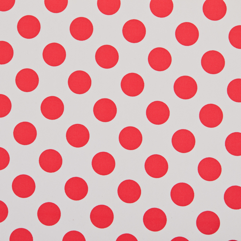 Микрофибра принт stt163p (Белый, dot C/1 Red, БП)