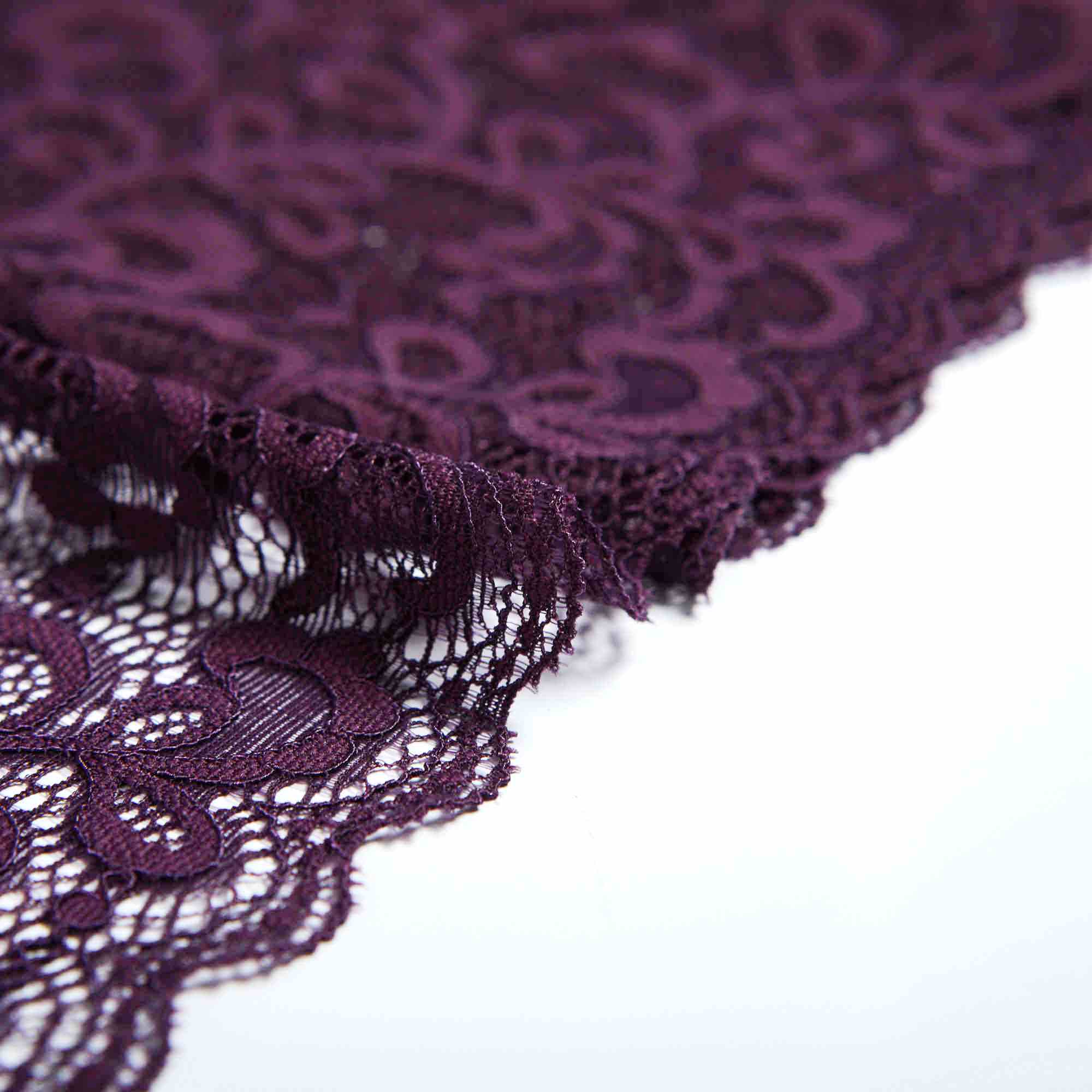 Кружево Эластичное 32363 (Фиолетовый, SH190725364A, БП)